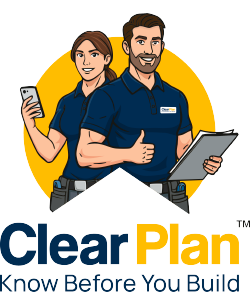 ClearPlan Logo with Mascots
